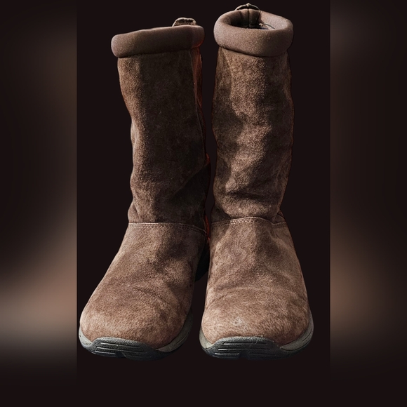 Merrell Primo Chill Massif Suede Winter Boots, Chocolate, Women's Size 7.5, EUC! - Picture 1 of 7